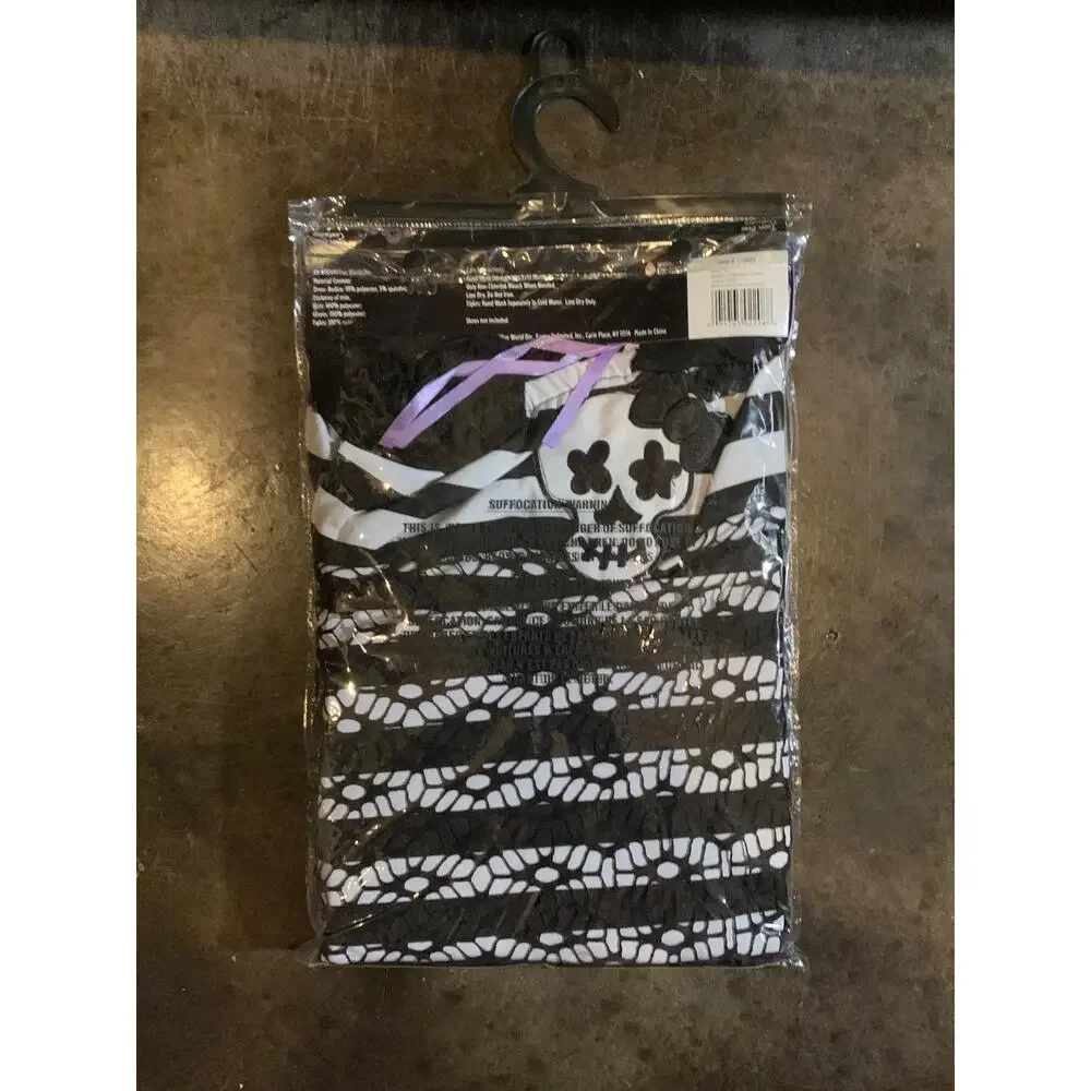 Teen Wicked Innocence Skeleton Sweetie Halloween Costume Juniors 0-9